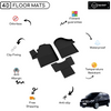 4D Premium Rubber Car Floor Mat for Mercedes Vito W639 2003 - 2014