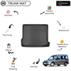 Vehicle Specific Rubber Trunk Mat Cargo Liner for Opel Combo Combi 2002 - 2010