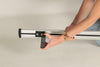 Gray Ladder Roof Rack System For Pickup Truck Cap High Raise Toppers 62" 2PCS