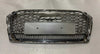 ABS Plastic Front Grills For AUDI A5 2016-2019 RS5 Gray