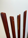 Mercedes W108 SE Short Body Compatible Zebrano Color Door Wood Trim Set 4 Pieces
