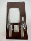 Shifter Frame Panel Console Mercedes R107 W107 C107 Walnut Burl SL Series