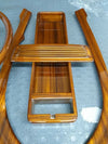 Mercedes W113 250SL 230SL 280SL Zebrano Color Wood Trim 4 Pieces Set