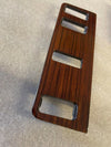 Mercedes W123 C123 Compatible Zebrano Color Burl Wood 4 Buttons Switch Panel Trim
