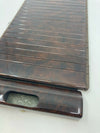 Mercedes W124 Compatible Walnut Color Sliding Wood Rollup Center Console Storage Box