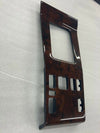 Mercedes W124 Compatible Walnut Color Burl Wood Shifter Frame Panel Console