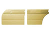 Mercedes W110 W111 Compatible Interior Door Panel 4 Piece Set