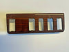 Mercedes W123 C123 Compatible Zebrano Color 5 Buttons Switch Panel Trim