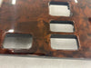 Mercedes W124 Compatible Walnut Color Burl Wood Shifter Frame Panel Console