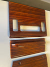 Mercedes R107 C107 W107 SL Series Compatible Zebrano Wood Trim Set