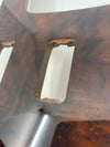 Mercedes W123 Compatible Walnut Color Burl Wood Shifter Frame Panel Console