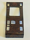 Mercedes W124 Compatible Burl Wood Walnut Shifter Frame Panel Console