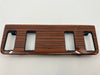 Mercedes W123 C123 Compatible Zebrano Color Burl Wood 4 Buttons Switch Panel Trim
