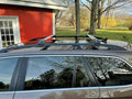 Volkswagen Golf Sportwagen Wagon Compatible Silver Roof Rack Cross Bars