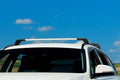 Volkswagen Atlas Cross Sport 2020-2021 Compatible Silver Roof Rack Cross Bars