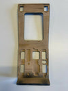 Mercedes W124 Compatible Burl Wood Walnut Shifter Frame Panel Console