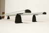 Gray Ladder Roof Rack System For Pickup Truck Cap High Raise Toppers 62" 2PCS