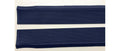 Pair Rubber Door Sill Cover Protection For Mercedes-Benz R107 C107 W107 SL Class - Dark Blue 1076860180 1076860280