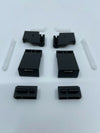For BMW X5 Panoramic Sunroof Curtain Plastic Klips Repair Kit 10 PCS