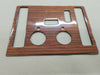 Mercedes R107 Compatible Zebrano Color AC Control Panel + Shifter Frame 3 Buttons