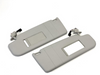 Electrical Interior Sunvisor Sun Visors Set for Seat Leon 00-05 Gray