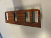 Mercedes W123 C123 Compatible 4 Buttons Switch Panel Trim Zebrano Color Burl Wood