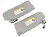 Electrical Interior Sunvisor Sun Visors Set for Seat Leon 00-05 Gray