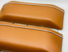 Mercedes W108 Se 280S 450S Cognac Compatible 2 Pcs Pair Door Pocket Set Card Pocket