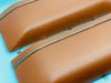 Mercedes W108 Se 280S 450S Cognac Compatible 2 Pcs Pair Door Pocket Set Card Pocket
