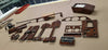 Mercedes W126 500SE 500SEL 280SEL 560SEC 500SEC (RHD) Compatible Walnut Color Wood Trim Set