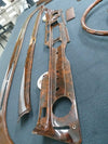 Mercedes 6.3 Long W108 280SEL W109 Compatible Ebony Color Wood Trims Dashboard Set