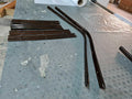 Mercedes W108 280SEL W109 300SEL Compatible Ebony Color Wood Window Trims 10 Pieces Set