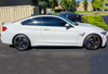 Side skirt sill extension lower side lip for BMW F32 4 Series Coupe 2014-2020