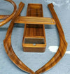 Mercedes W113 250SL 230SL 280SL Zebrano Color Wood Trim 4 Pieces Set