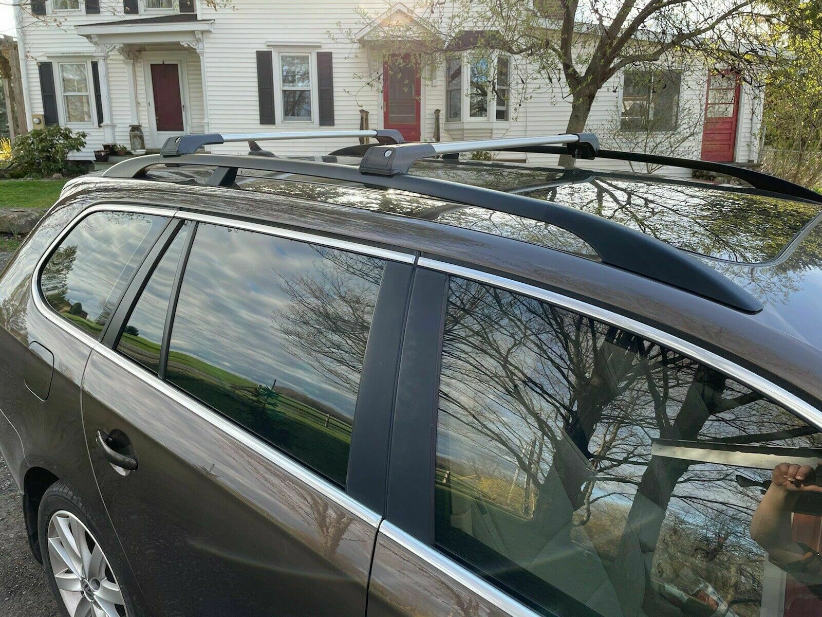 Ml350 Rails Mercedes Ml W164 Ml350-500 Aluminum Top Roof Rack Cross Bar Cross Rail ...