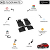 4D Premium Rubber Car Floor Mat for Vw T-Roc 2017 - Up