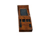 Mercedes W124 Compatible Zebrano Color Burl Wood Shifter Frame Panel Console